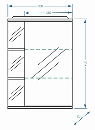 Stella Polare Мебель для ванной Концепт 50 ЭКО, Нелея – фотография-6